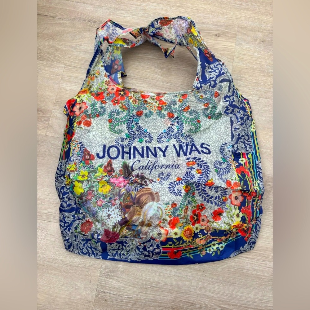 Johnny Was Floral Tote Bag - Multicolor NWOT